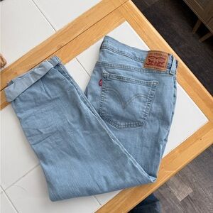 Levi's Sky Blue Denim Jeans